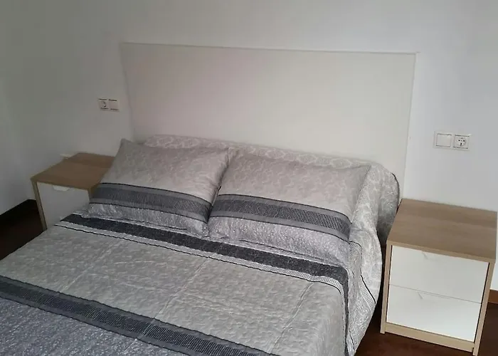 Moderno En El Centro Vilagarcia Apartman
